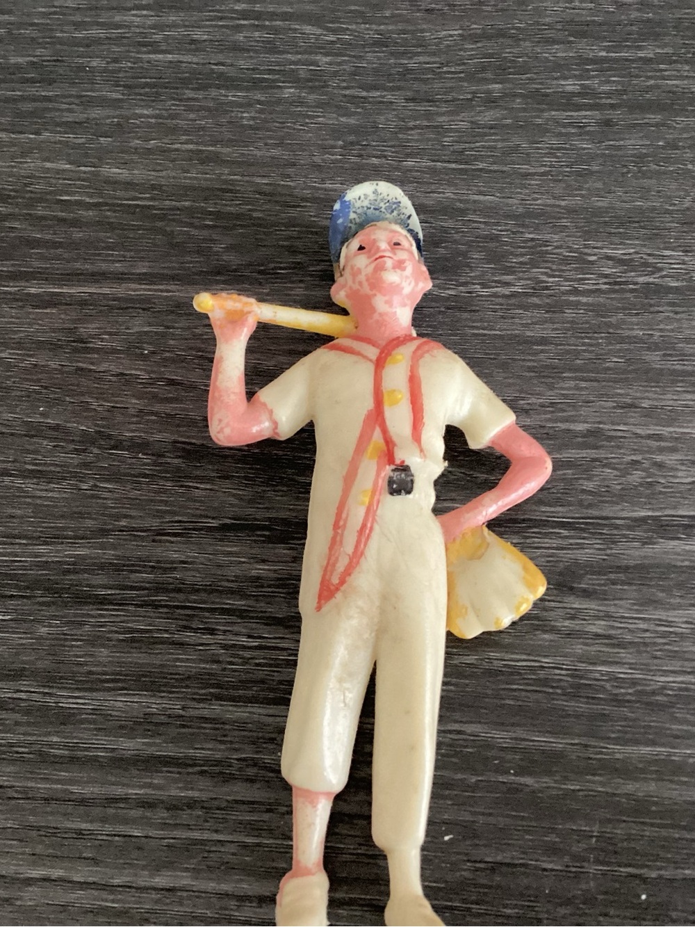 Vtg. 1950s Little League Bat Boy Hartland Hard plastic,celluloid 5-6”t